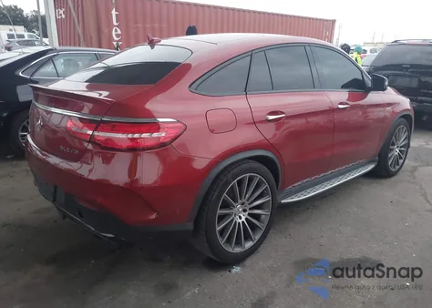 2019 Mercedes-Benz Amg Gle 43 Coupe 4Matic z USA, uszkodzony, nr VIN 4JGED6EB0KA142137